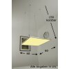 Hängeleuchte Pendellampa LED Vit, 1-ljuskällor