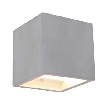 Globo TIMO Vägglampa Grått, 1-ljuskällor
