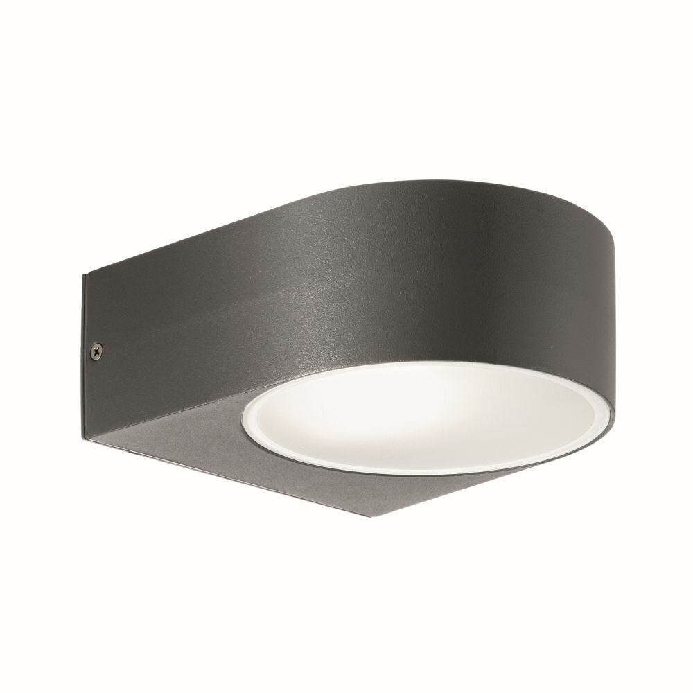 Ideallux IKO Vägglampa Antracit, 1-ljuskällor main product photo