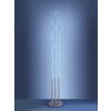 Leuchten Direkt Ls-WAVE Golvlampa, Golvlampa LED Rostfritt stål, 3-ljuskällor, Fjärrkontroll, Färgväxlare