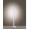 Leuchten Direkt Ls-WAVE Golvlampa, Golvlampa LED Rostfritt stål, 3-ljuskällor, Fjärrkontroll, Färgväxlare