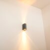 Boda vägglampa utomhus, Vägglampa Grått, 2-ljuskällor