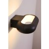 Globo RINAH Vägglampa LED Antracit, 1-ljuskällor