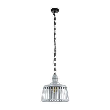 Eglo WRAXALL Pendellampa Svart, Silver, 1-ljuskällor