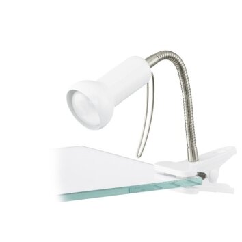 Eglo FABIO Bordslampa Vit, 1-ljuskällor