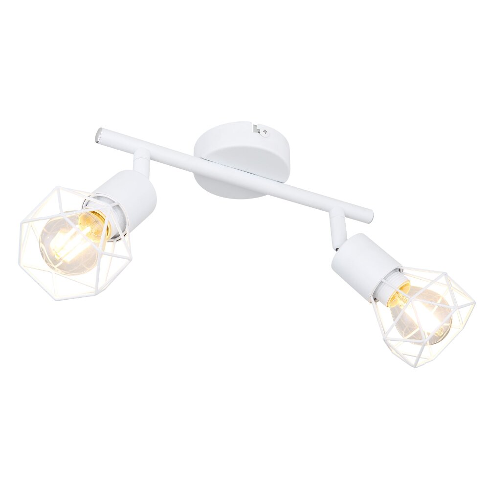 Globo XARA Taklampa, Takstrålkastare, Väggspotlight Vit, 2-ljuskällor main product photo