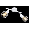Globo XARA Taklampa, Takstrålkastare, Väggspotlight Vit, 2-ljuskällor Globo XARA Taklampa, Takstrålkastare, Väggspotlight Vit, 2-ljuskällor