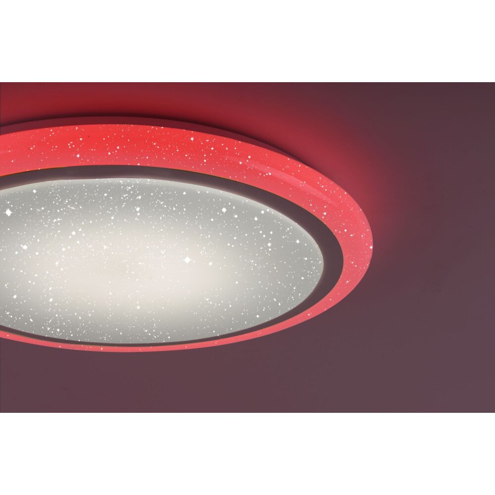 Leuchten Direkt LUISA Taklampa LED Vit, 1-ljuskällor, Fjärrkontroll, Färgväxlare main product photo