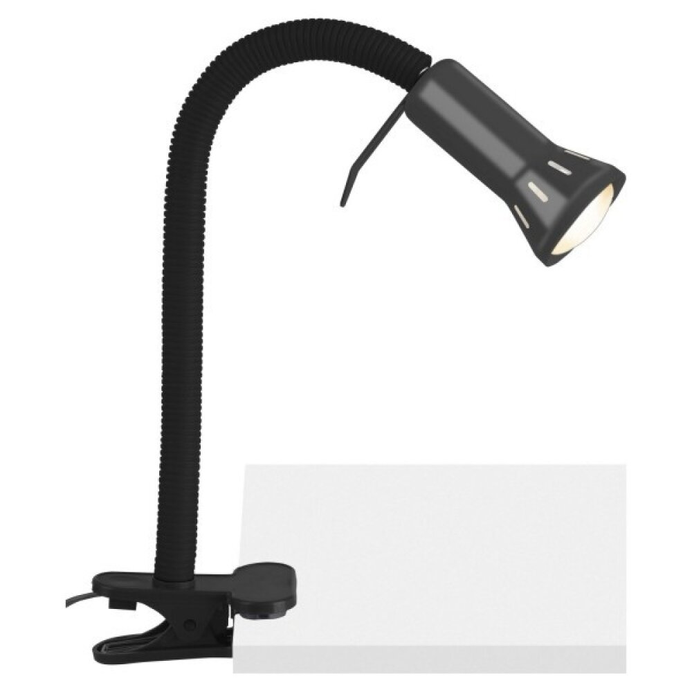 Brilliant Lampor Flex Skrivbordslampa Svart, 1-ljuskällor main product photo