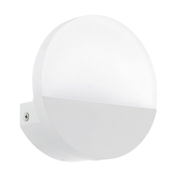 Eglo Eglo Vägglampa LED Vit, 1-ljuskällor Eglo Eglo Vägglampa LED Vit, 1-ljuskällor