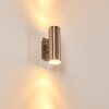 Malaga vägglampa utomhus, Vägglampa Färg i rostfritt stål, 2-ljuskällor