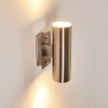 Malaga vägglampa utomhus, Vägglampa Färg i rostfritt stål, 2-ljuskällor