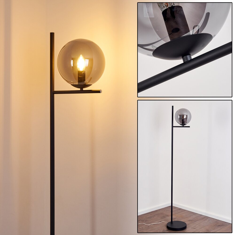 Hogatza Golvlampa Svart, 1-ljuskällor main product photo