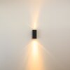 Boda vägglampa utomhus, Vägglampa Svart, 2-ljuskällor