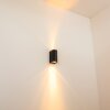 Boda vägglampa utomhus, Vägglampa Svart, 2-ljuskällor