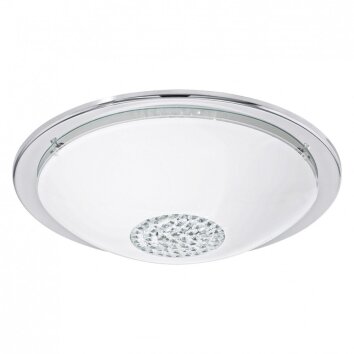 Eglo Vägg- och taklampor LED Krom, Kristall optik, 1-ljuskällor