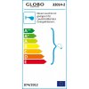 Globo XELOO Utomhusbelysning, Vägglampa Färg i rostfritt stål, 2-ljuskällor