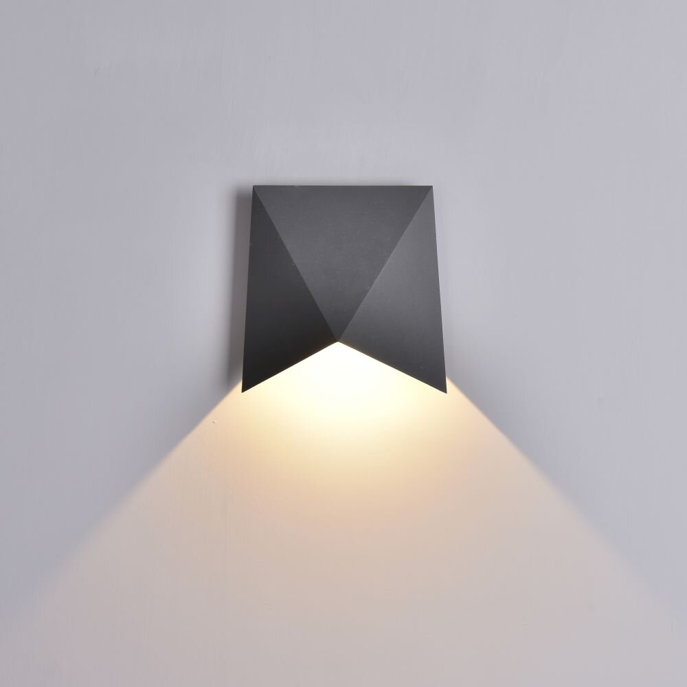 Mantra TRIAX Vägglampa LED Grått, 1-ljuskällor main product photo