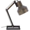 Brilliant Lampor Hardwork Bordslampa Färg i rostfritt stål, Svart, 1-ljuskällor