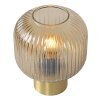 Lucide MALOTO Bordslampa Amber, 1-ljuskällor