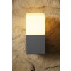 Trio Lampor HUDSON vägglampa utomhus, Vägglampa Rostfritt stål, 1-ljuskällor