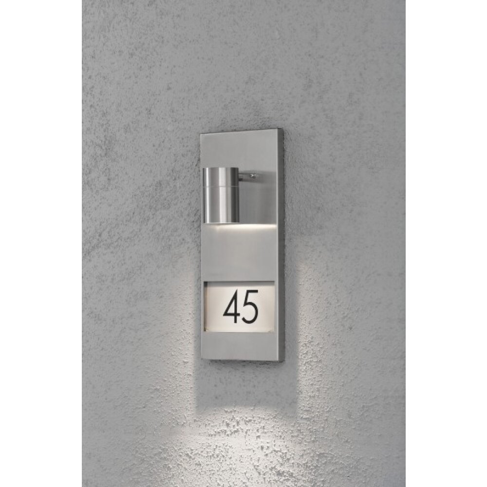 Konstsmide Lampor Modena Vägglampa Rostfritt stål, 1-ljuskällor main product photo