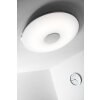 Trio TOKYO Taklampa LED Krom, 1-ljuskällor, Fjärrkontroll