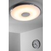 Trio TOKYO Taklampa LED Krom, 1-ljuskällor, Fjärrkontroll