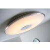 Trio TOKYO Taklampa LED Krom, 1-ljuskällor, Fjärrkontroll
