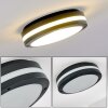 Wollongong Taklampa för utomhusbruk LED Antracit, 1-ljuskällor