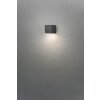 Konstsmide Lampor Monza Vägglampa LED Antracit, 1-ljuskällor