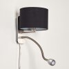 Wiby Vägglampa LED Nickel matt, 2-ljuskällor