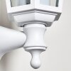 Loria Vägglampa Vit, 1-ljuskällor, Rörelsedetektor