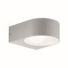 Ideallux IKO vägglampa utomhus, Vägglampa Grått, 1-ljuskällor