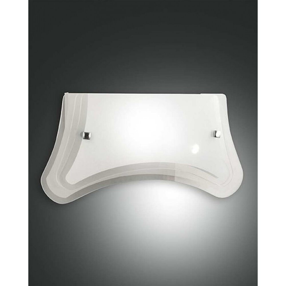 Fabas Luce MILTON Vägglampa Krom, 1-ljuskällor main product photo