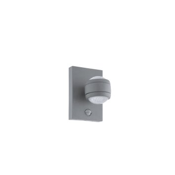 Eglo Eglo vägglampa utomhus, Vägglampa LED Silver, 2-ljuskällor