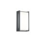 Trio Lampor INDUS Vägglampa LED Antracit, 1-ljuskällor