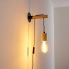 Frio Vägglampa Brun, Svart, 1-ljuskällor