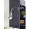 Eglo FABIO Bordslampa Silver, 1-ljuskällor