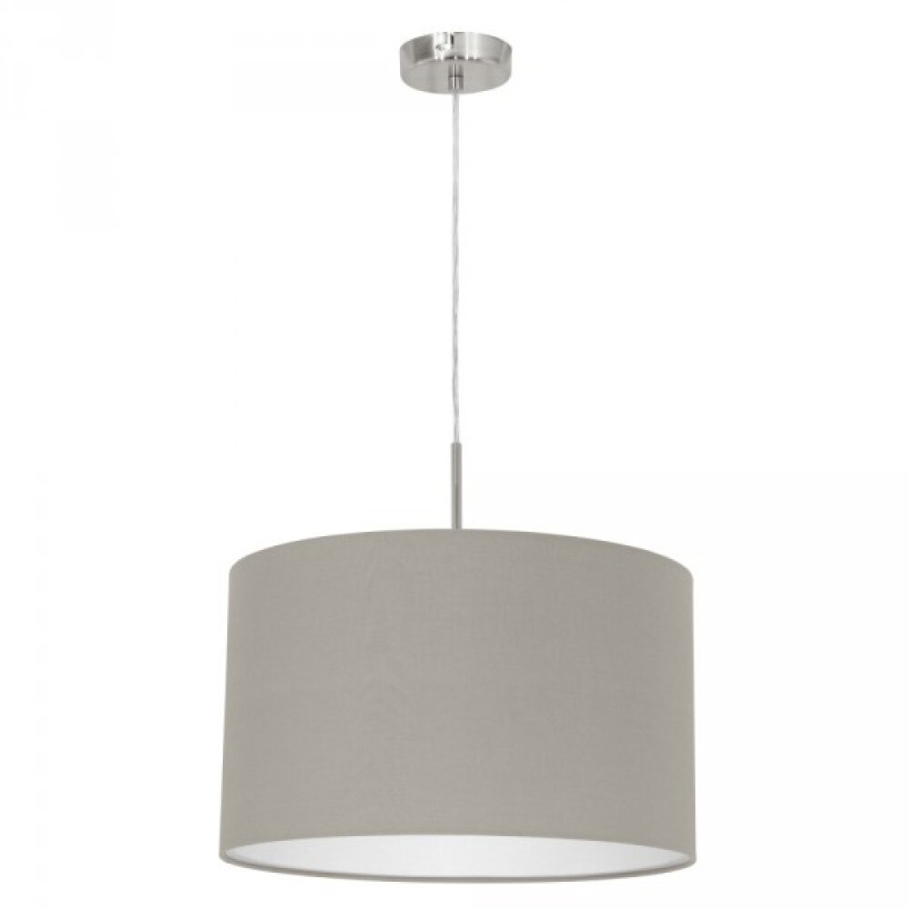 Eglo PASTERI Pendellampa Nickel matt, 1-ljuskällor main product photo