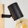 Barbengo Vägglampa Trä ljus, Svart, 1-ljuskällor