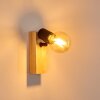 Barbengo Vägglampa Trä ljus, Svart, 1-ljuskällor