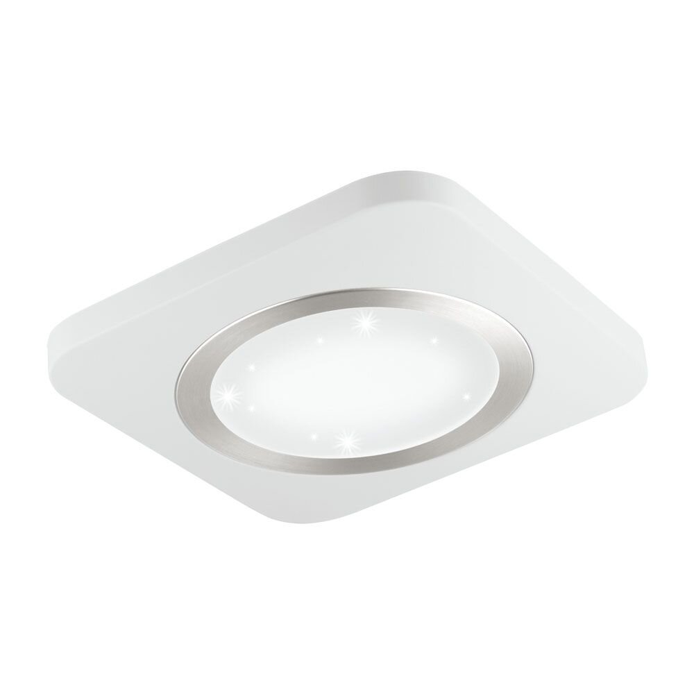 Eglo PUYO-S taklampa LED Nickel matt, Vit, 1-ljuskällor main product photo