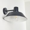 Maloja vägglampa utomhus, Vägglampa Svart, 1-ljuskällor