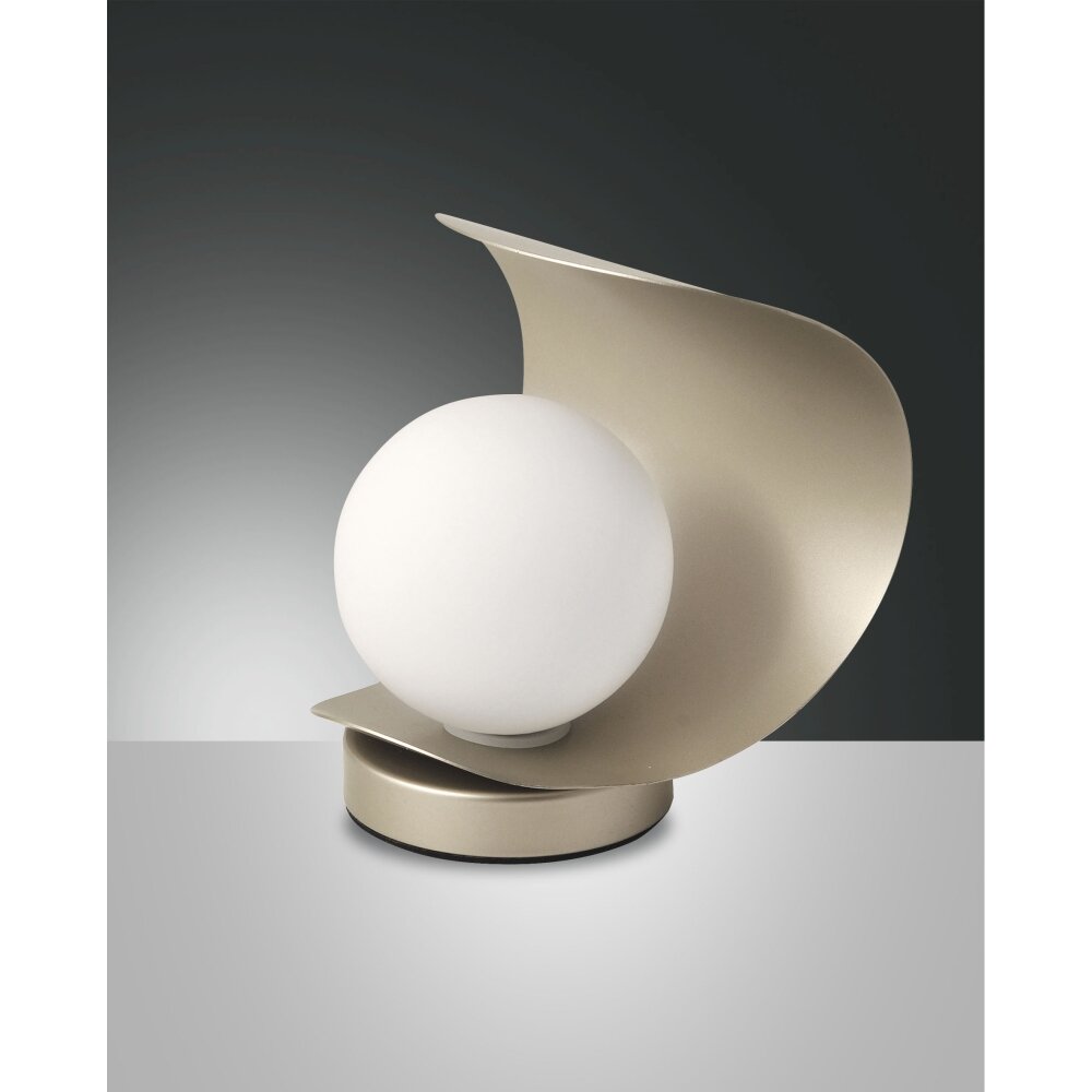 Fabas Luce Adria Bordslampa LED Guld, 1-ljuskällor main product photo