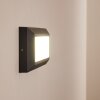 Alkmaar Vägglampa LED Antracit, 1-ljuskällor