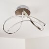 Wengi Taklampa LED Nickel matt, 1-ljuskällor