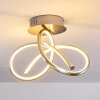 Wengi Taklampa LED Nickel matt, 1-ljuskällor