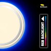 Brilliant Lampor Vilma Taklampa LED Silver, 1-ljuskällor, Fjärrkontroll, Färgväxlare