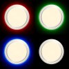 Brilliant Lampor Vilma Taklampa LED Silver, 1-ljuskällor, Fjärrkontroll, Färgväxlare